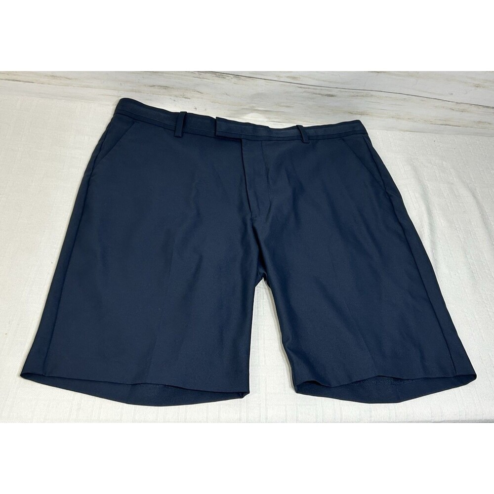 G/FORE G FORE Size 38 Navy Blue Mens Golf Casual Comfort Long Shorts Stretch
